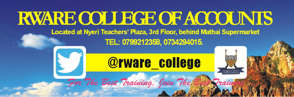 Rware College of Accounts - Nyeri